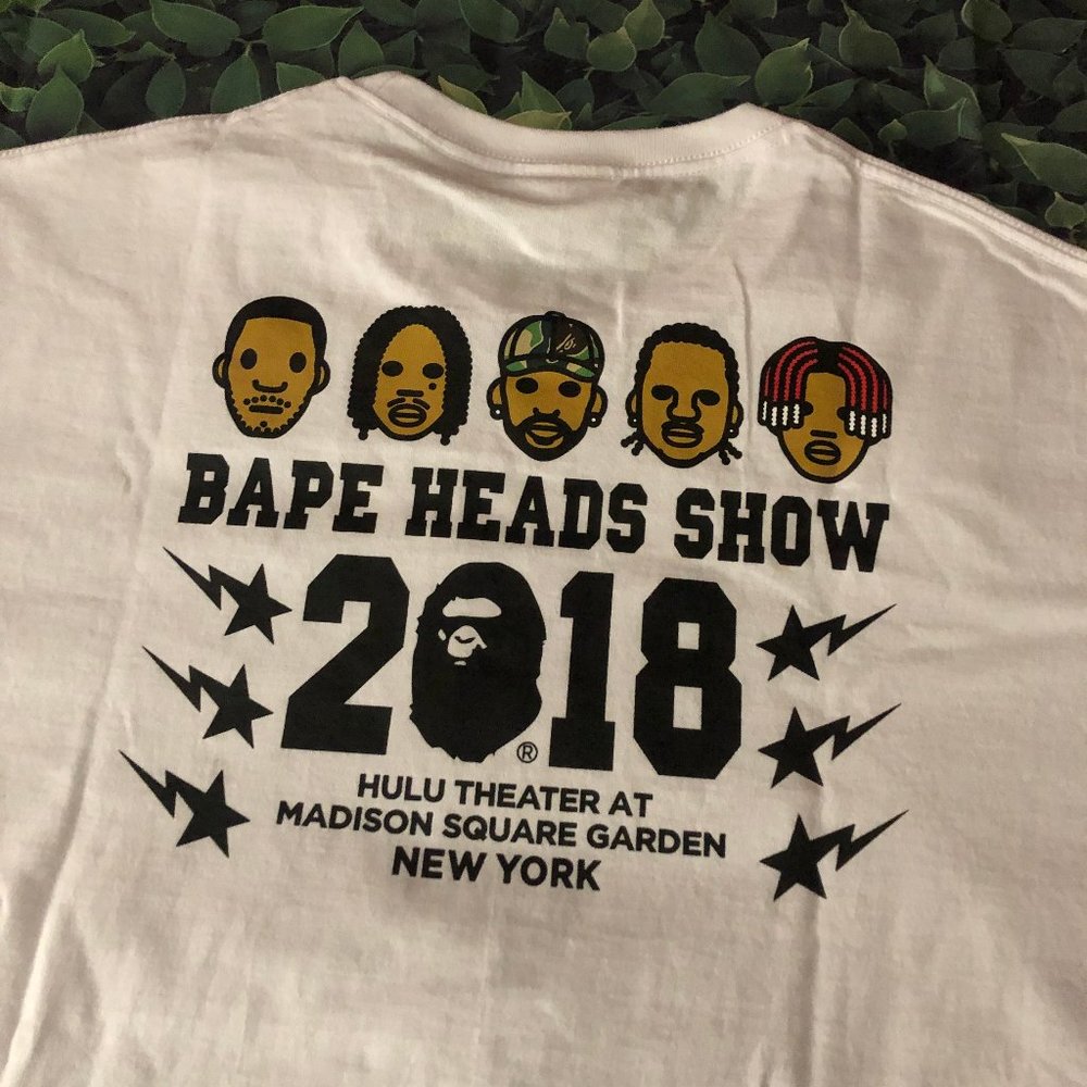 BAPE 2018 Hulu Heads Show Tee
